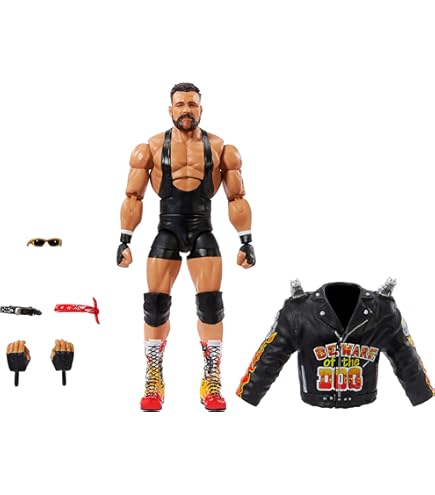 スポーツ WWE Mattel Elite Scott Steiner WWE Elite Wrestling Toy, Scott Steiner 6-inch Action Figure
